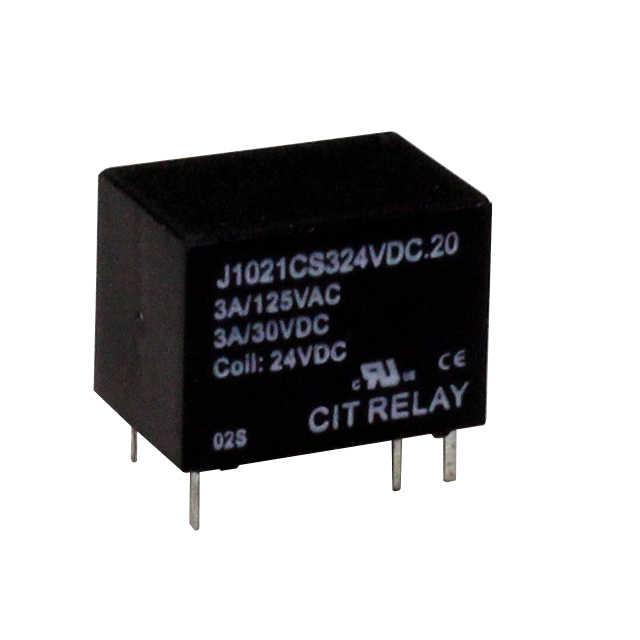 J1021CS324VDC.20 CIT Relay and Switch  Power Relays Over 2 Amps